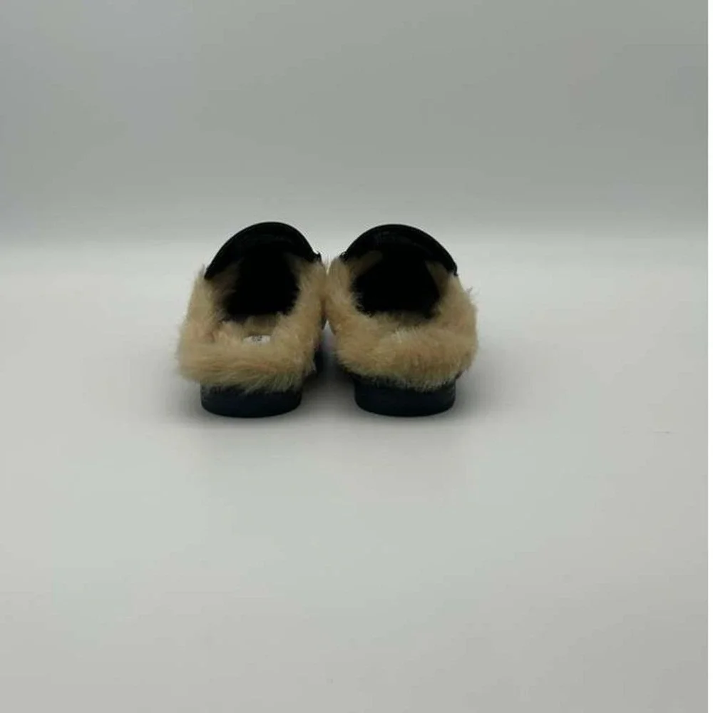 Steve Madden Klhoe Black Leather Chunky Platform Loafers - Women's Size 6 -‎ NWT